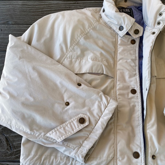 Men’s Dad Jacket Army Cargo Style Adjustable Cuffs - Picture 4 of 7